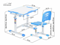Комплект парта и стульчик BD-07